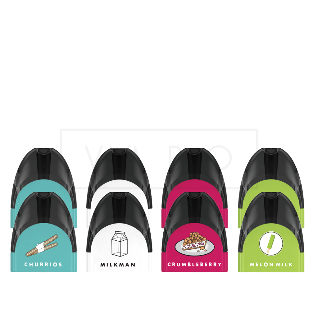 Four Milkman Haiz Vape Pods